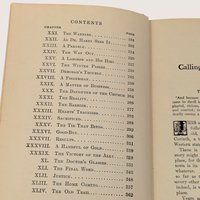 1909 The Calling of Dan Matthews Harold Bell Wright Hardcover Book