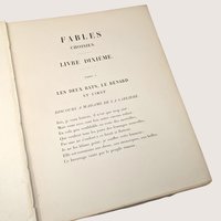 1887 Fables de La Fontaine Tome Quatrieme Antique French Book