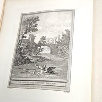 1887 Fables de La Fontaine Tome Quatrieme Antique French Book