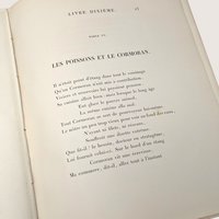 1887 Fables de La Fontaine Tome Quatrieme Antique French Book