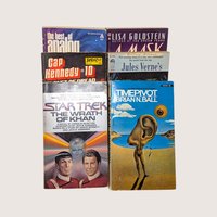 Vintage 1960s-1990s Science Fiction Paperback Lot Of 42