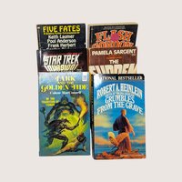 Vintage 1960s-1990s Science Fiction Paperback Lot Of 42