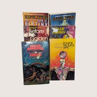 Vintage 1960s-1990s Science Fiction Paperback Lot Of 42