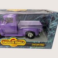 Vintage ERTL American Muscle 1/18 Scale 1956 Ford Street Rod Die-Cast Truck