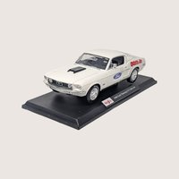 Vintage Maisto 1/18 Scale 1968 Ford Mustang GT Cobra Jet Die-Cast Car