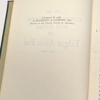 1966 Complete Stories and Poems of Edgar Allan Poe Hardcover Book