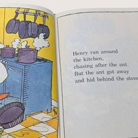Vintage Henry's Awful Mistake Robert Quackenbush Hardcover Childrens Book