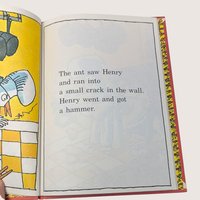 Vintage Henry's Awful Mistake Robert Quackenbush Hardcover Childrens Book