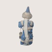 1986 Brinns January Calendar Clown Doll With Ice Skates