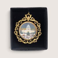 2001 United States Capitol Historical Society Christmas Ornament In Box