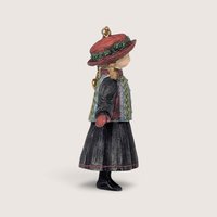 Vintage Lang And Wise Girl Ornament