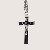 Vintage Crucifix Pendant Necklace
