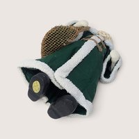 1993 Vintage Clothique Possible Dreams Green Santa Figurine