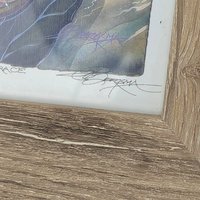Vintage Jody Bergsma Held Within A Circle Of Grace Framed Art Print