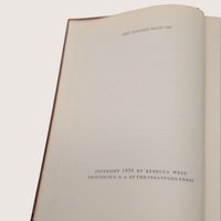 1936 The Thinking Reed Rebecca West Hardcover Book