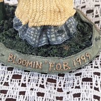 1999 Boyds Bears & Friends Bearstone Blossum B. Berriweather Bloom With Joy