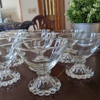 1950s Vintage Anchor Hocking Berwick Boopie Champagne Glasses (Set of 10)