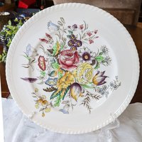 Garden Bouquet Set Of 3 Vintage Johnson Brothers Windsor Ware Dinner Plates 10"