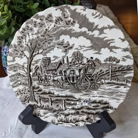 Royal Mail Fine Myott Staffordshire Ironstone 6" Plate Made In England