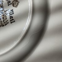 Royal Mail Fine Myott Staffordshire Ironstone 6" Plate Made In England