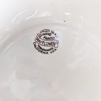 Mayflower Vernon Kilns Hand-Painted Dinner 6 Plates