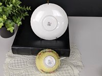 Foley Yellow Bone China Tea Cup and Saucer Set 1850