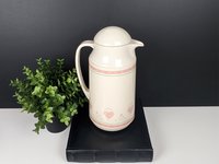 Corning Corelle Forever Yours Plastic Coffee Carafe/Thermos and Lid