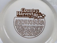 Vintage Royal China Jeannette Cheesecake Large Deep Dish Pie Plate w/Recipe 11"