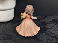 Vintage Josef Original Larkspur July Figurine of Female