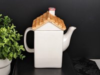 1994 Bake Shop Shaped Teapot, Rainbowman (Imperfect)