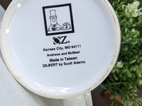 Vintage Dilbert Mug Scott Adams 'Company With a Strategy'