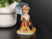Reco The McClellands 'Dressing Up' Woman with Umbrella Figurine