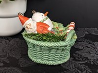 Vintage Marjolein Bastin Christmas Trinket Box