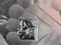 Vintage Etched Crystal Bell