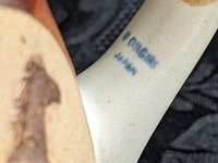 Vintage Otagiri Pottery Mug with Horses