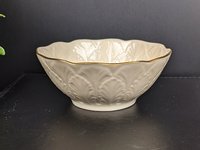 Set of 2 Lenox Embossed Leaf Sylvan Bon Bon Bowls