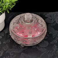 Vintage Avon Powder Puff Jar with Lid