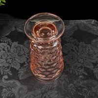 Indiana Glass American Whitehall Peach 4pc Cooler Glass Set