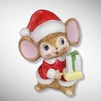 Trio of Homco Christmas Mice Figurines Choose Between 5210 and 5405