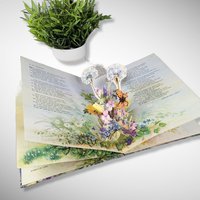 1992 Poetry Of Flowers Pop Up Book By Patricia Whittaker