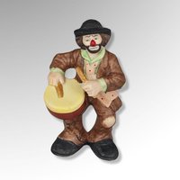 Set of 5 Vintage Flambro Emmett Kelly Jr. Clown Figurines