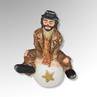 Set of 5 Vintage Flambro Emmett Kelly Jr. Clown Figurines