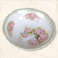 PK Bavaria 9" Pink Floral Bowl