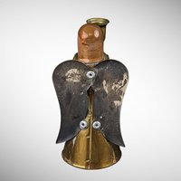 Vintage Brass Angel Figurine/small Candle Holder