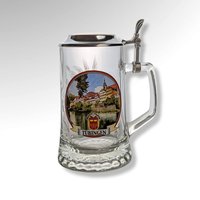 Bockling Germany Glass Beer Stein
