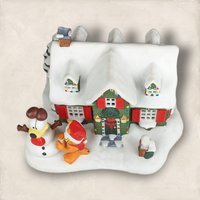 Danbury Mint 1994 Garfield's Christmas Village