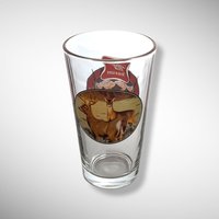 Pair of 2001 Miller High Life Friends of the Field Glasses with Deer