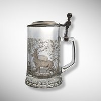 ALWE German Beer Stein with Deer
