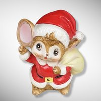 Trio of Homco Christmas Mice Figurines Choose Between 5210 and 5405