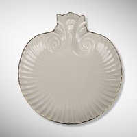 Set of 4 Lenox Aegean Collection Medium Shell Shaped Dish